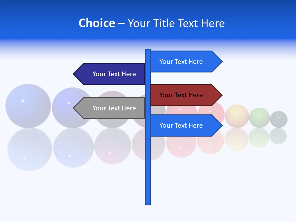 Back Perspective View PowerPoint Template