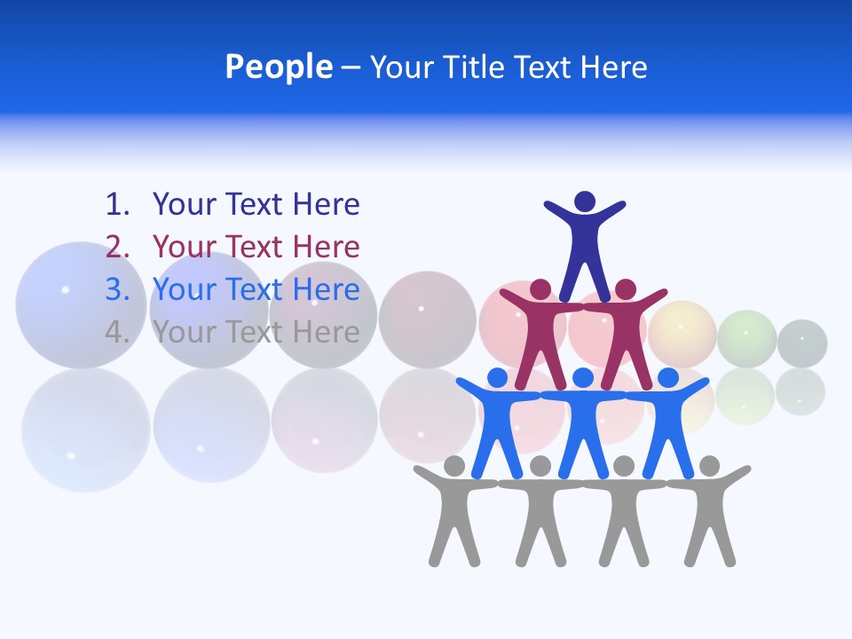 Back Perspective View PowerPoint Template