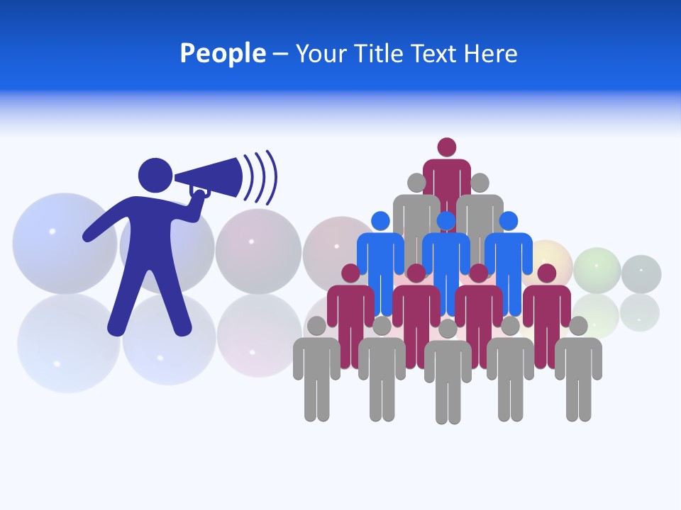 Back Perspective View PowerPoint Template