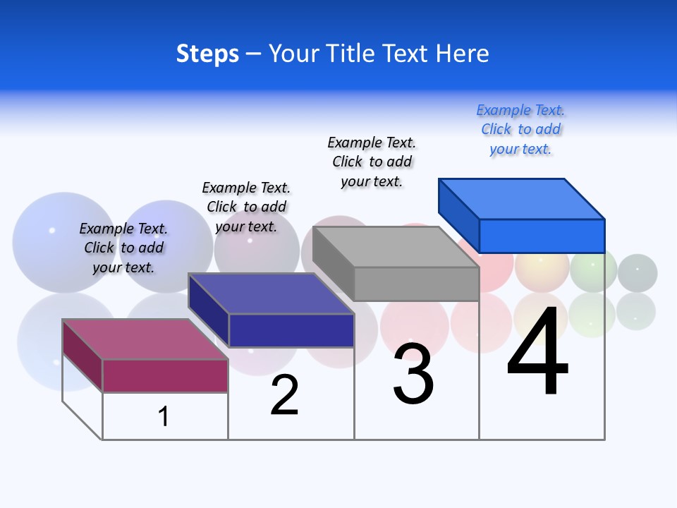 Back Perspective View PowerPoint Template