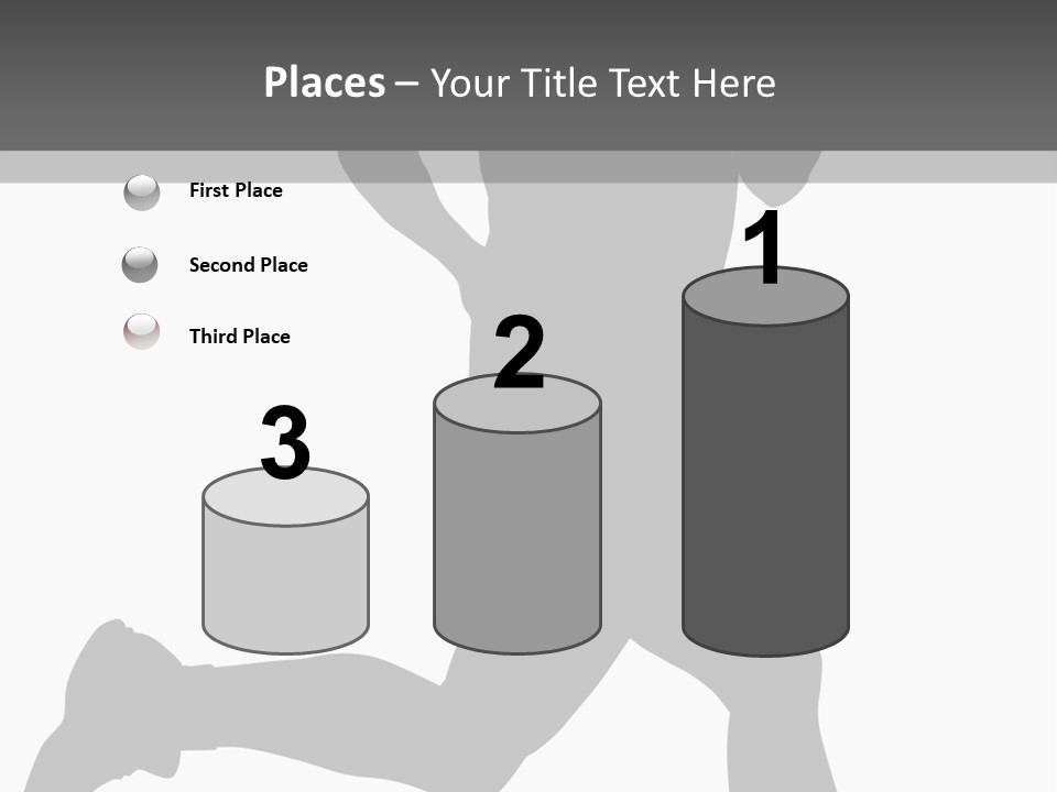 Vector Group Boy PowerPoint Template