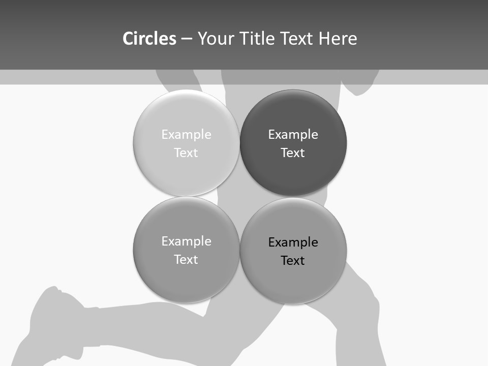 Vector Group Boy PowerPoint Template