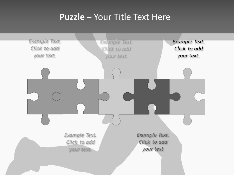 Vector Group Boy PowerPoint Template