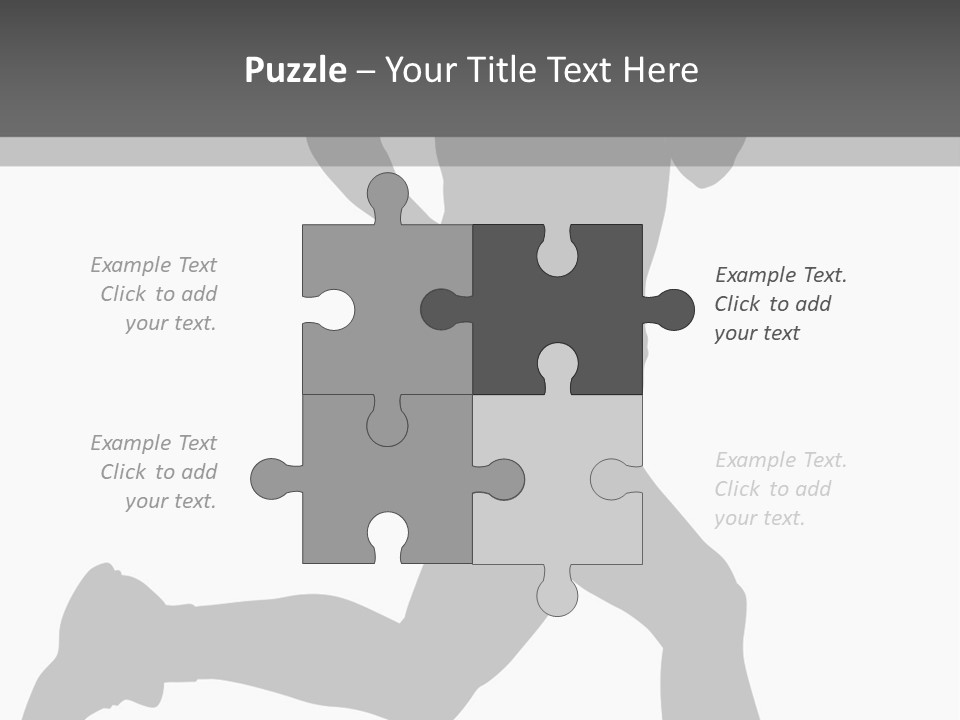Vector Group Boy PowerPoint Template