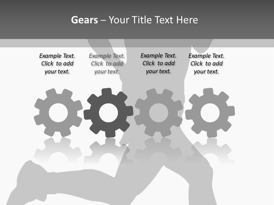 Vector Group Boy PowerPoint Template