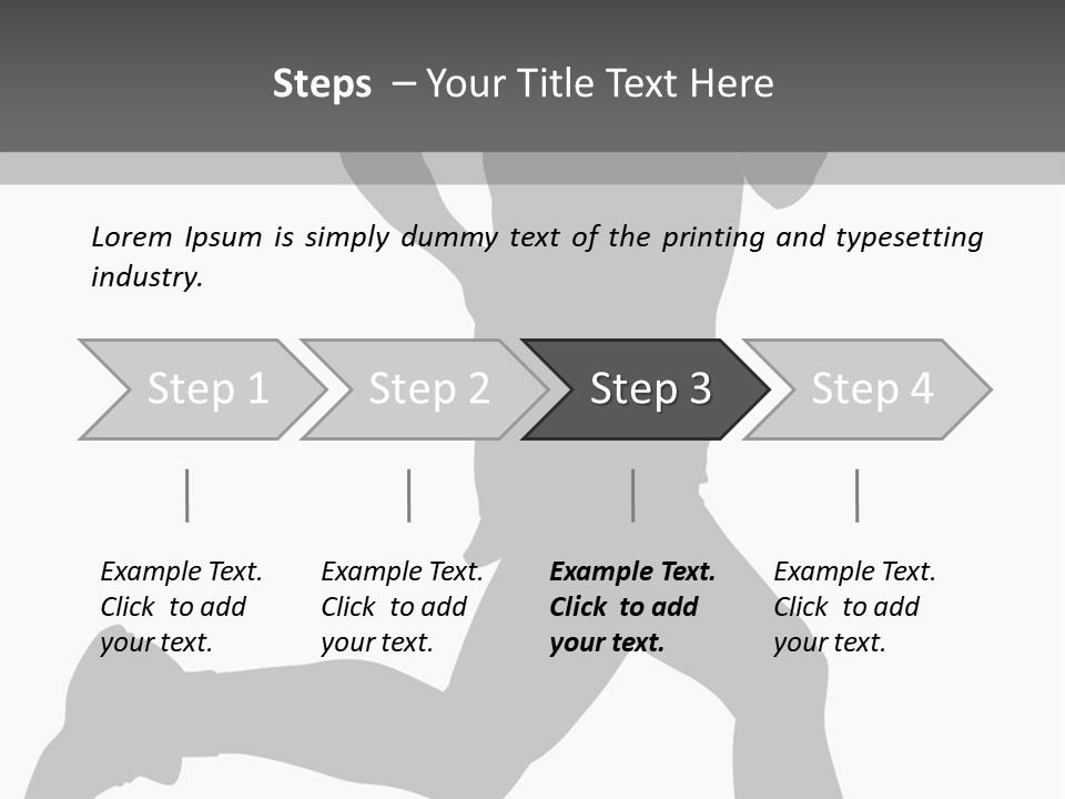 Vector Group Boy PowerPoint Template