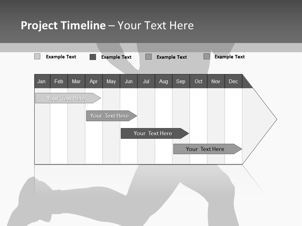 Vector Group Boy PowerPoint Template