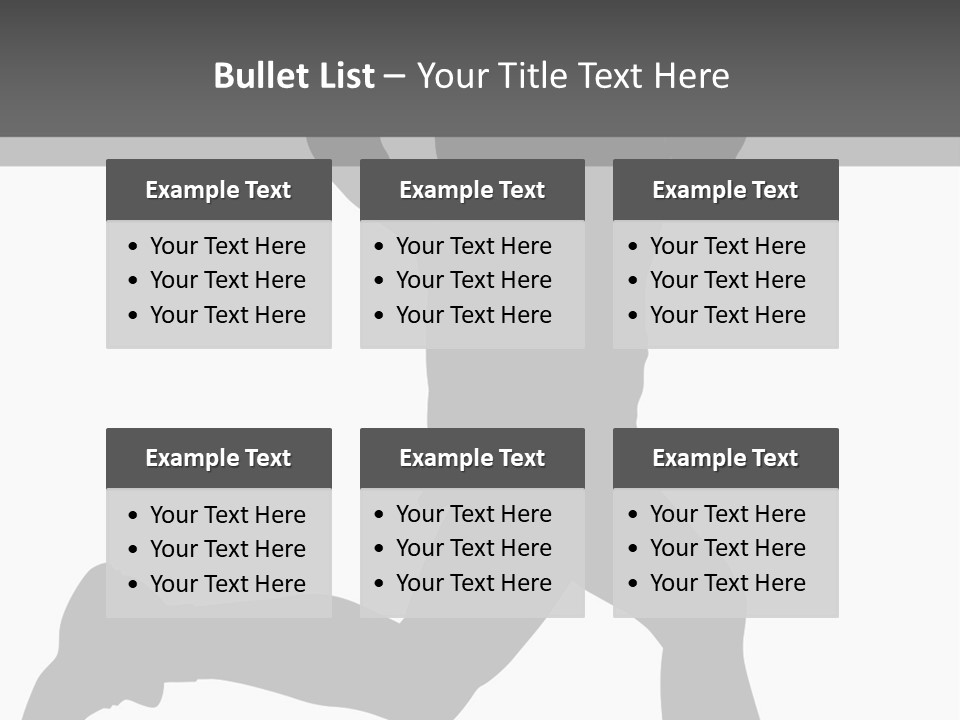 Vector Group Boy PowerPoint Template