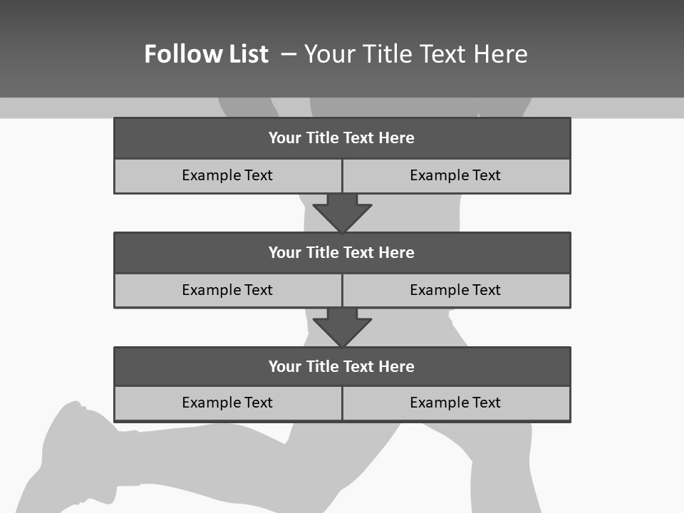 Vector Group Boy PowerPoint Template