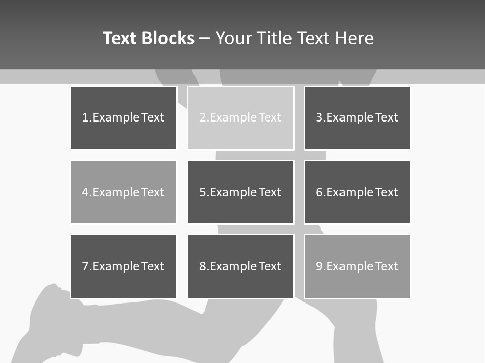 Vector Group Boy PowerPoint Template