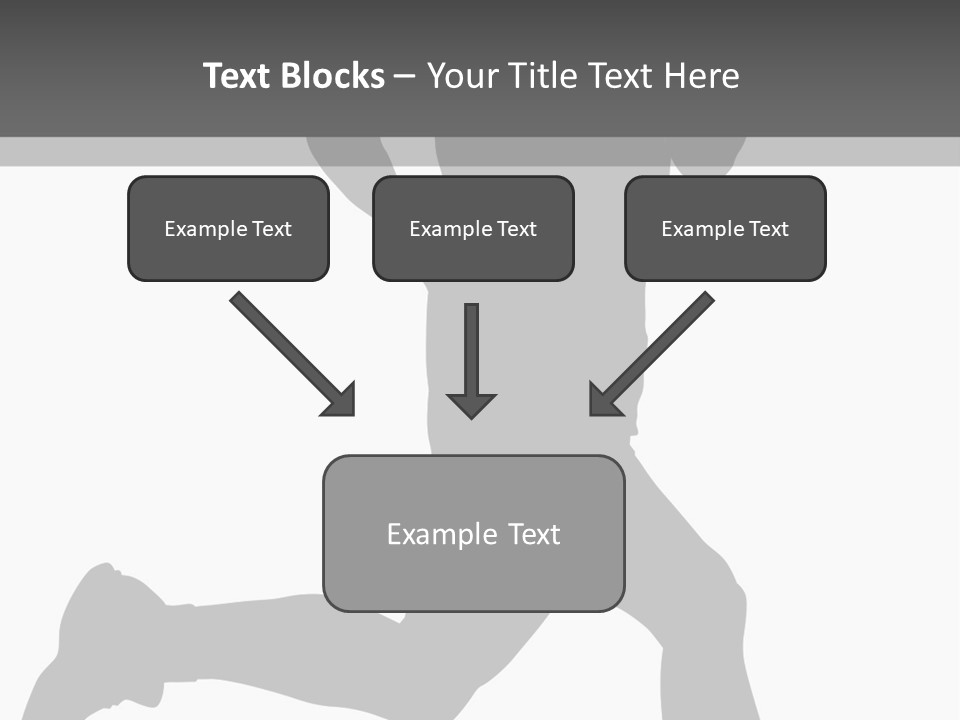 Vector Group Boy PowerPoint Template