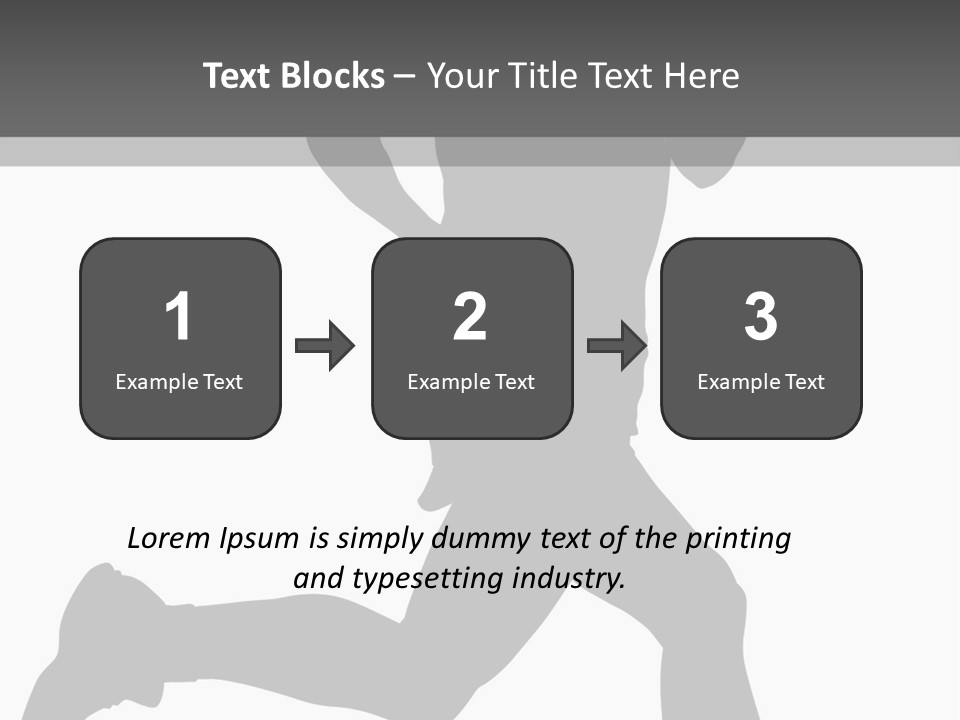 Vector Group Boy PowerPoint Template