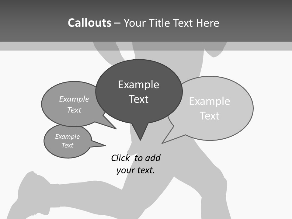 Vector Group Boy PowerPoint Template
