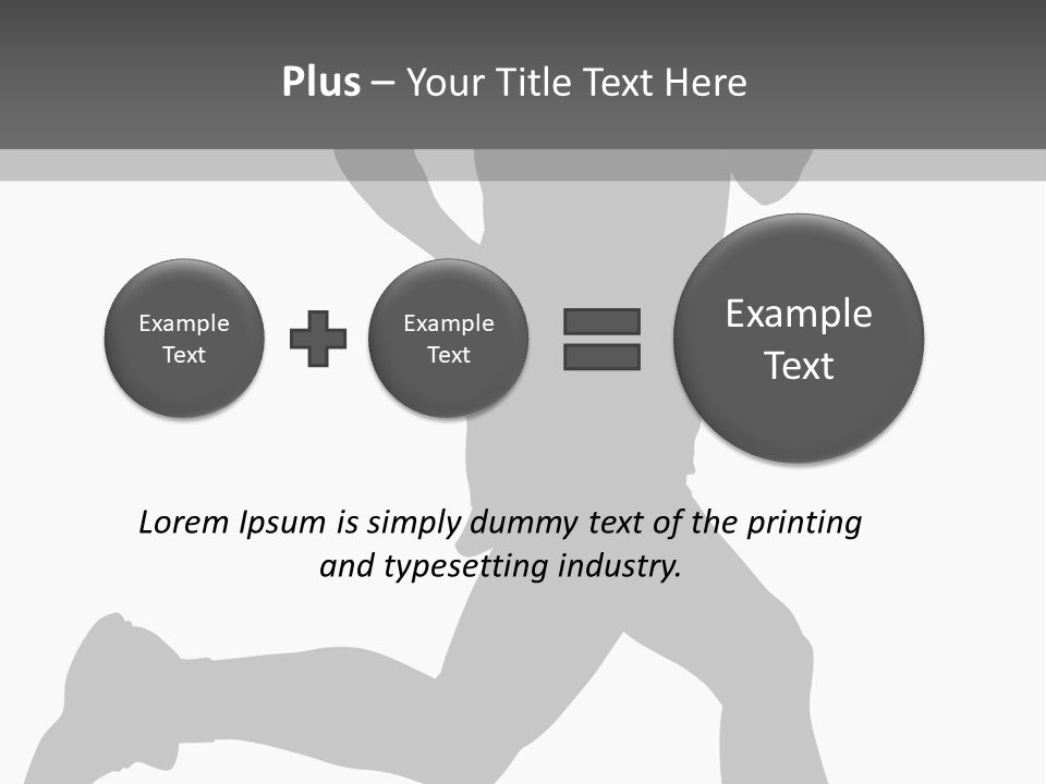 Vector Group Boy PowerPoint Template