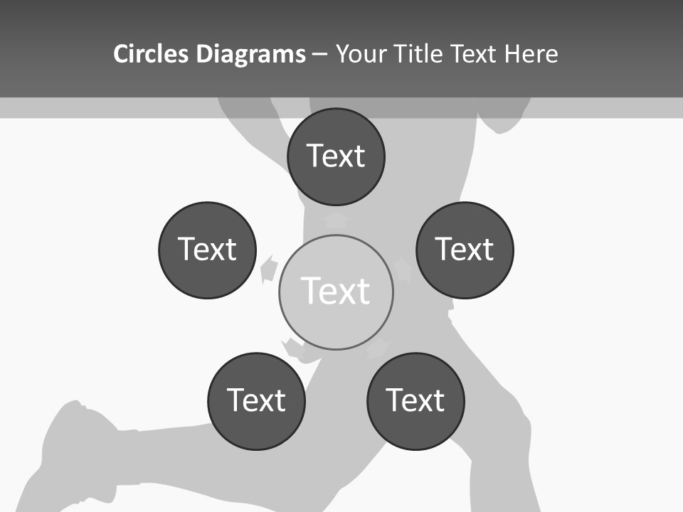 Vector Group Boy PowerPoint Template