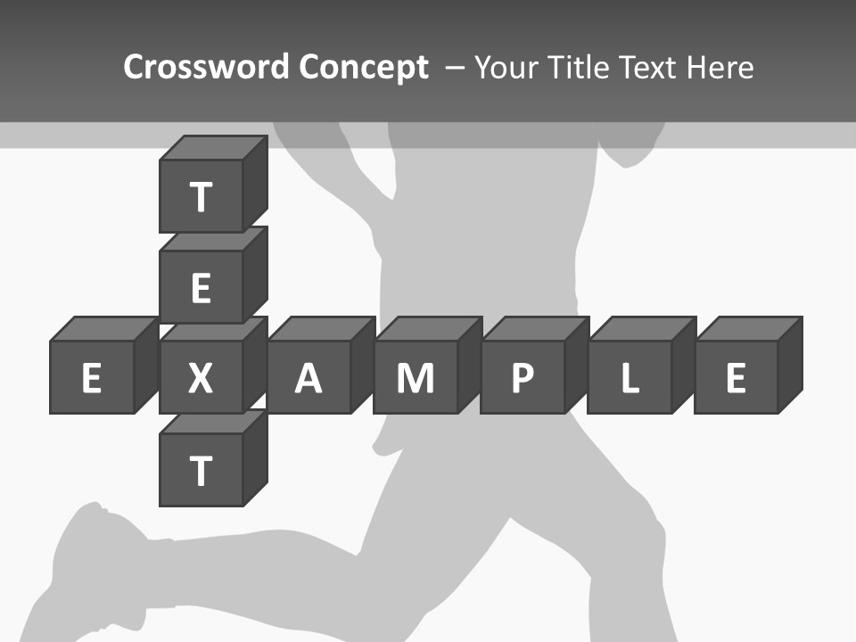 Vector Group Boy PowerPoint Template