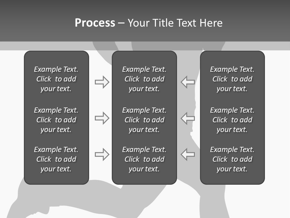 Vector Group Boy PowerPoint Template