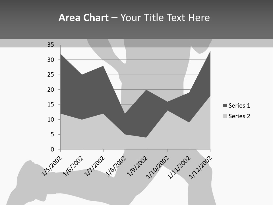 Vector Group Boy PowerPoint Template