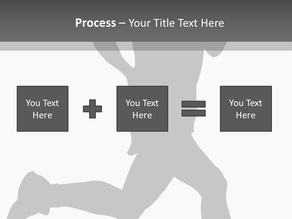 Vector Group Boy PowerPoint Template