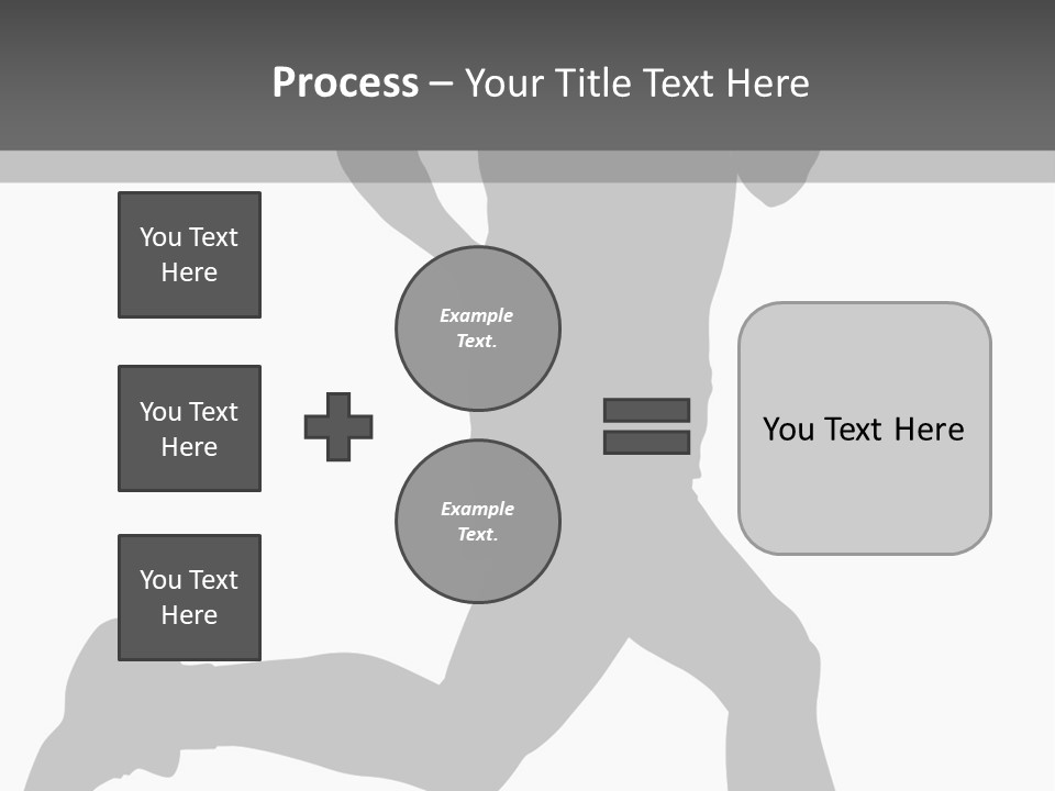 Vector Group Boy PowerPoint Template