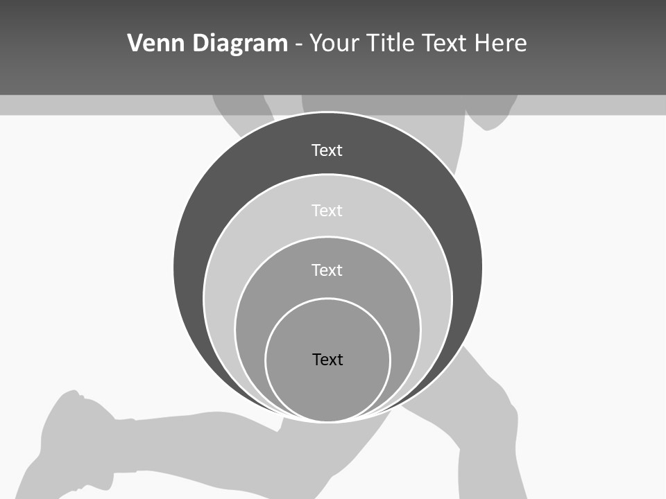 Vector Group Boy PowerPoint Template