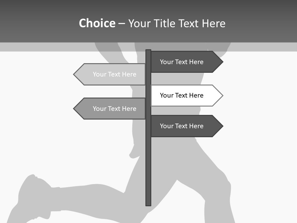 Vector Group Boy PowerPoint Template