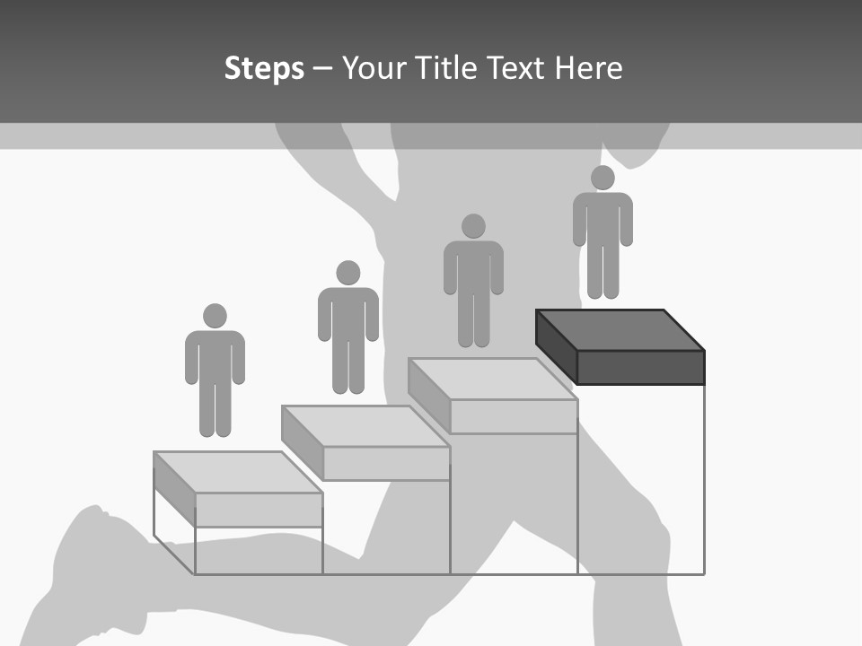 Vector Group Boy PowerPoint Template