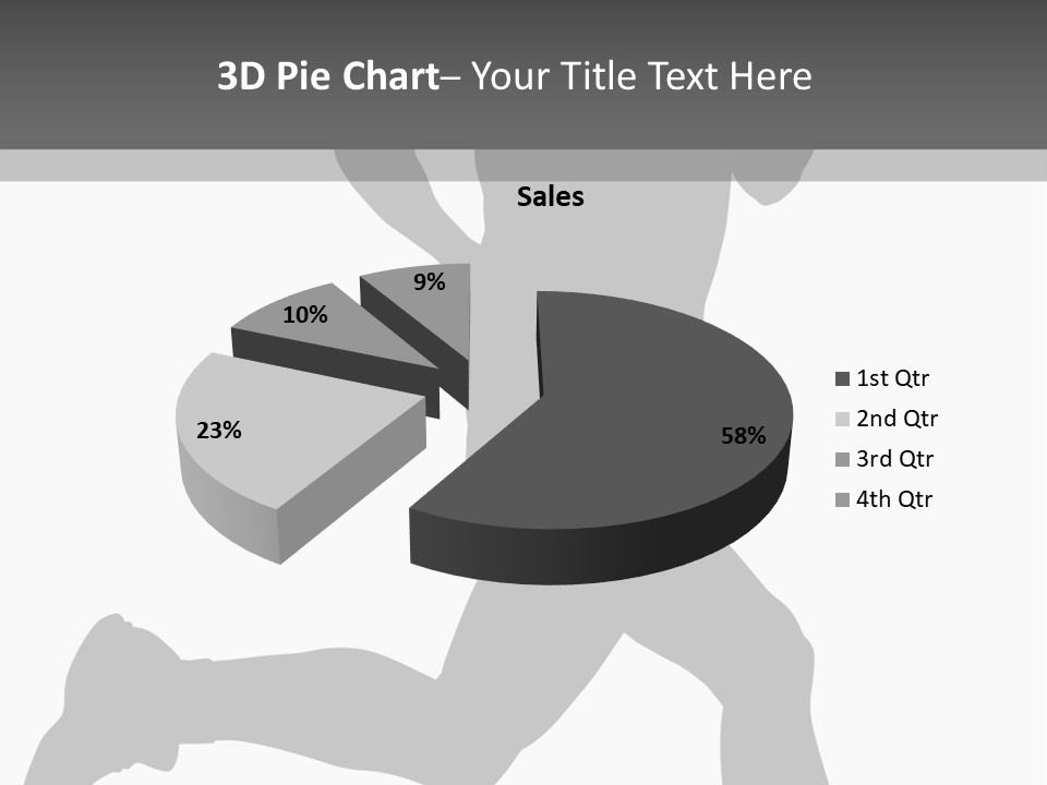 Vector Group Boy PowerPoint Template
