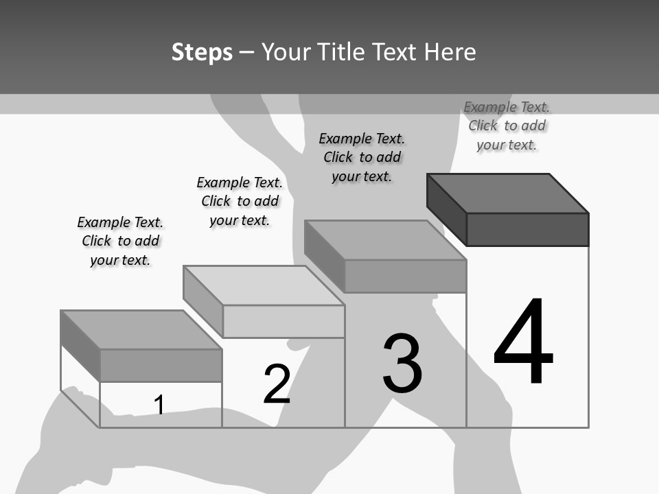 Vector Group Boy PowerPoint Template