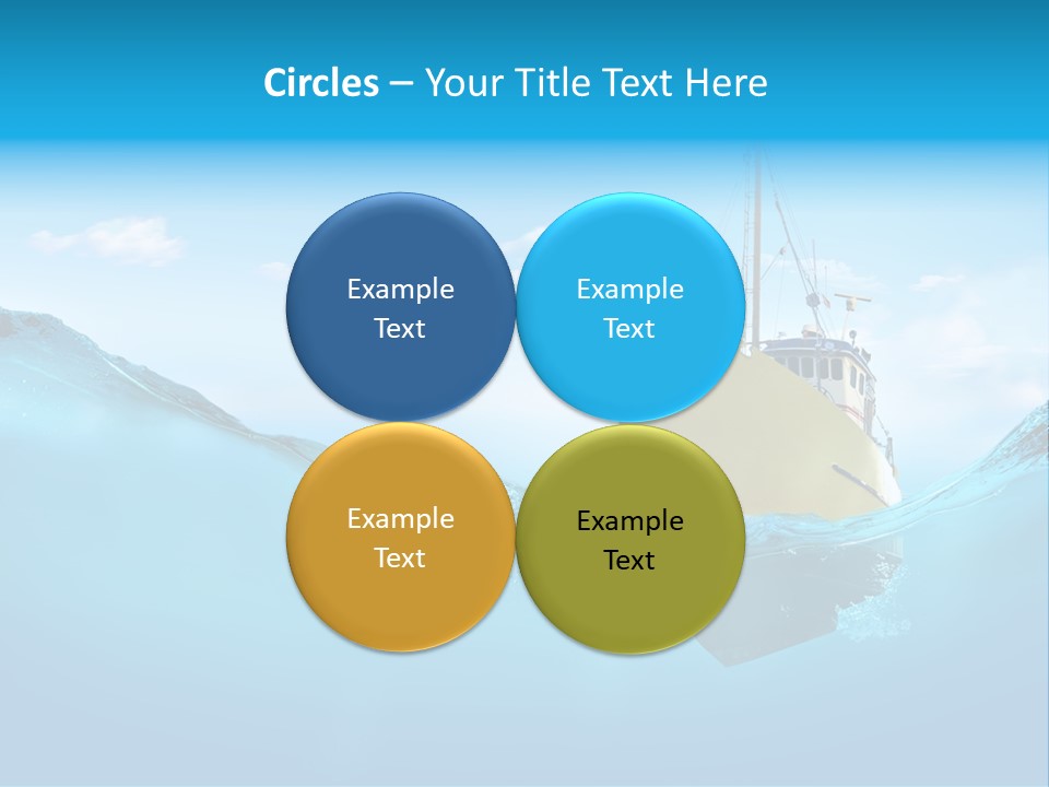 Sail Marine Floating PowerPoint Template