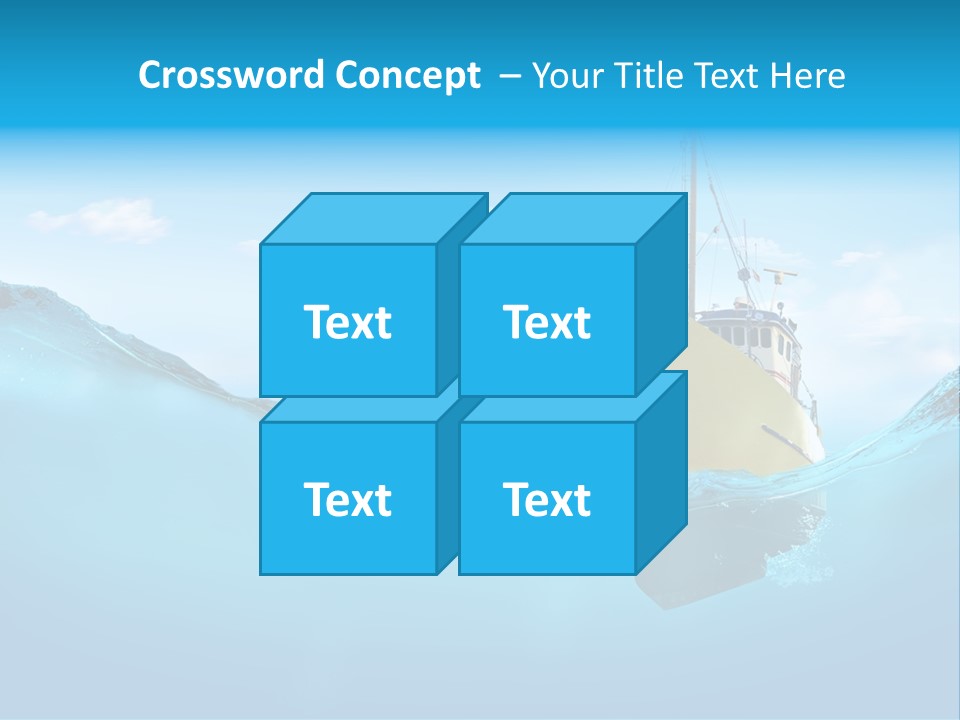 Sail Marine Floating PowerPoint Template