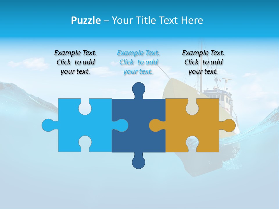 Sail Marine Floating PowerPoint Template