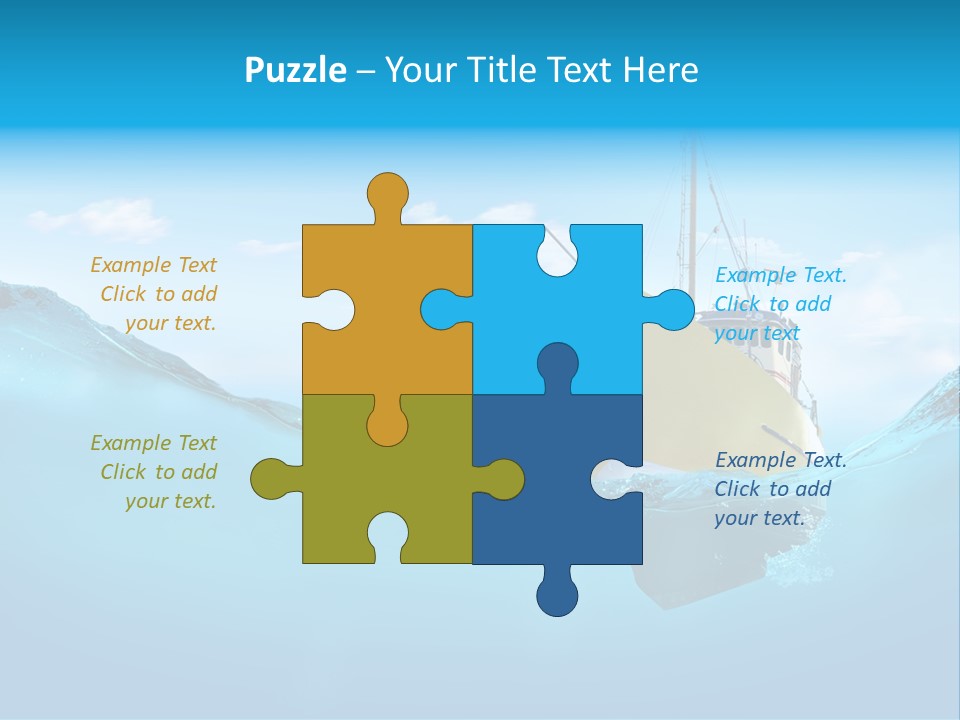 Sail Marine Floating PowerPoint Template