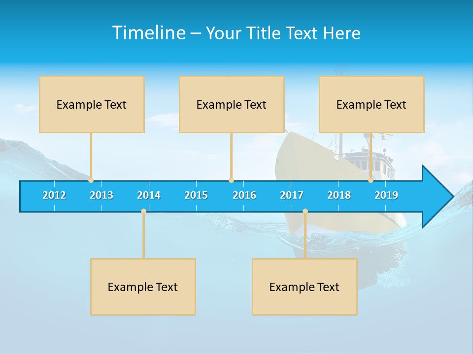 Sail Marine Floating PowerPoint Template