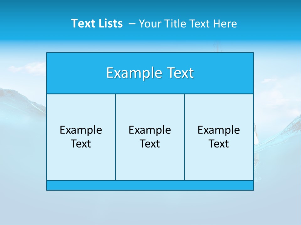 Sail Marine Floating PowerPoint Template