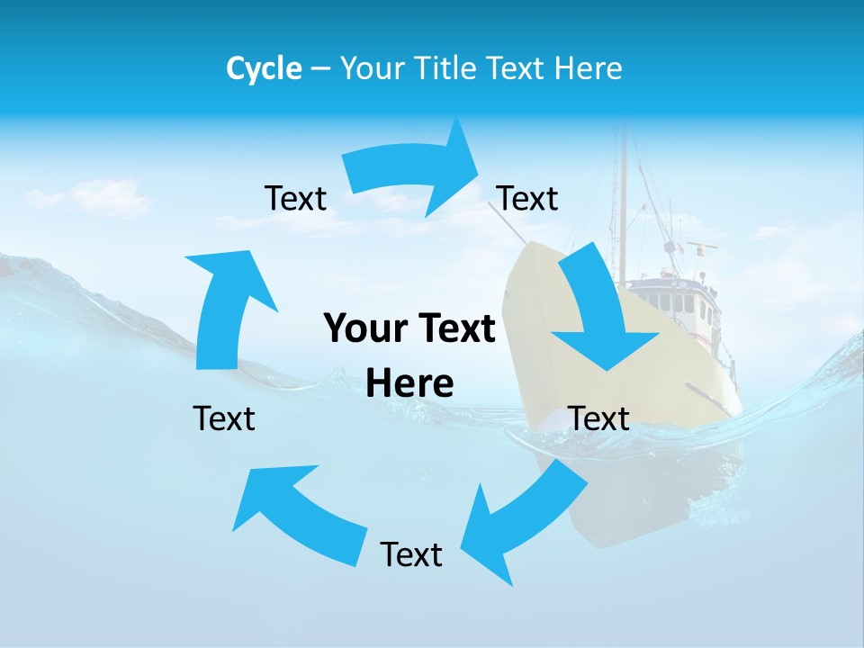 Sail Marine Floating PowerPoint Template