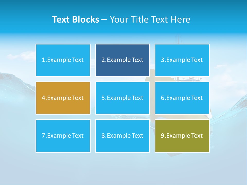 Sail Marine Floating PowerPoint Template