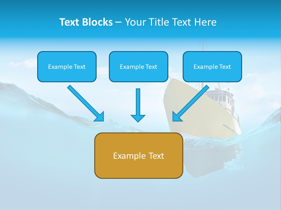Sail Marine Floating PowerPoint Template