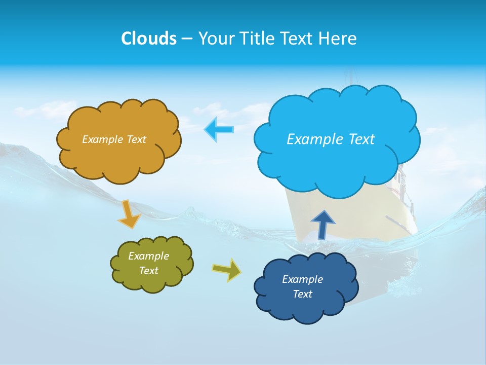 Sail Marine Floating PowerPoint Template