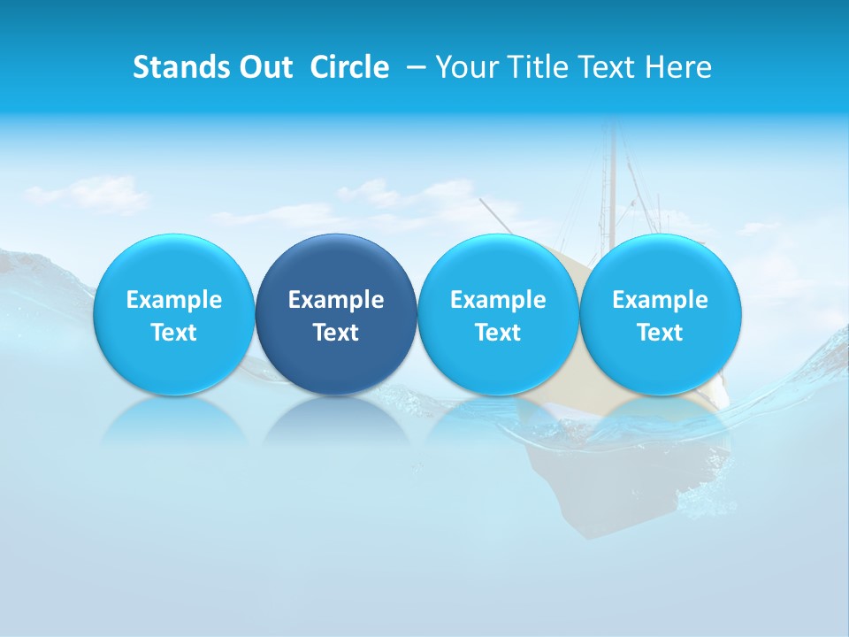 Sail Marine Floating PowerPoint Template