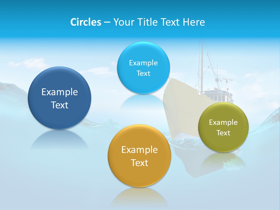 Sail Marine Floating PowerPoint Template