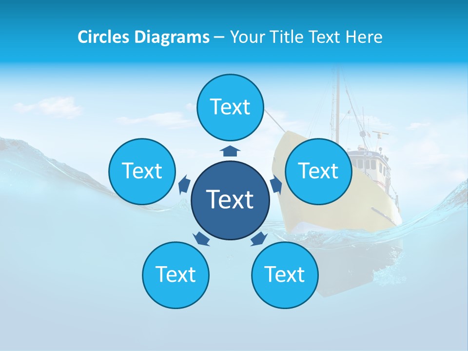 Sail Marine Floating PowerPoint Template