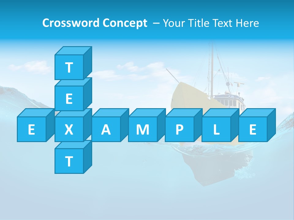 Sail Marine Floating PowerPoint Template