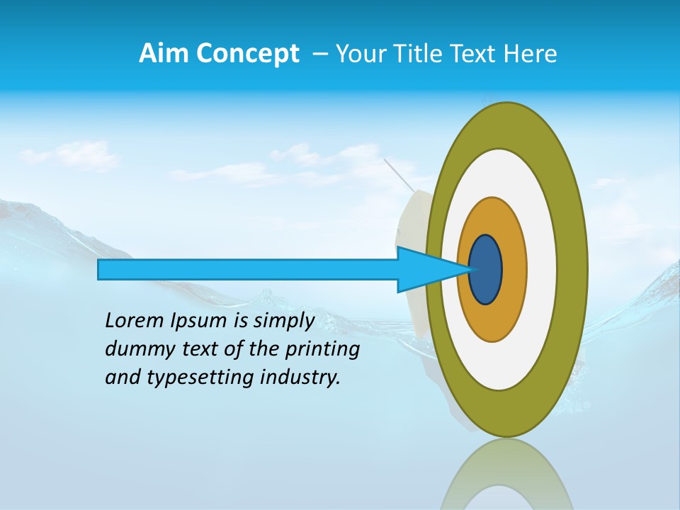 Sail Marine Floating PowerPoint Template