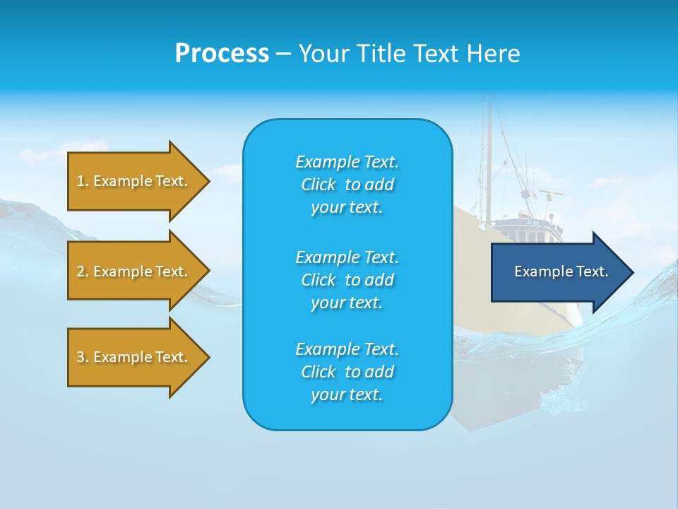 Sail Marine Floating PowerPoint Template