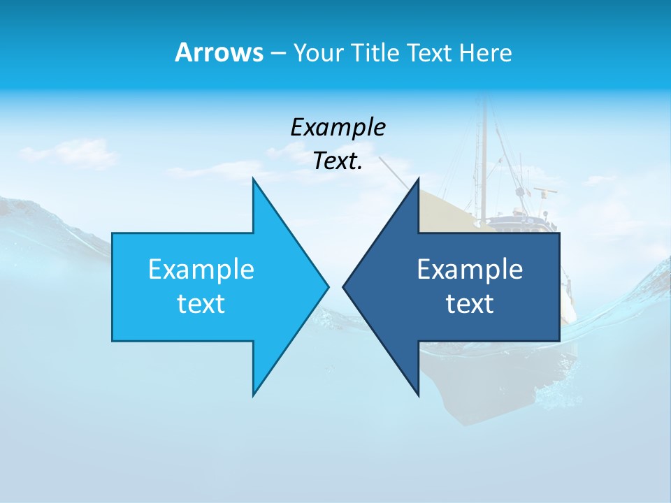 Sail Marine Floating PowerPoint Template