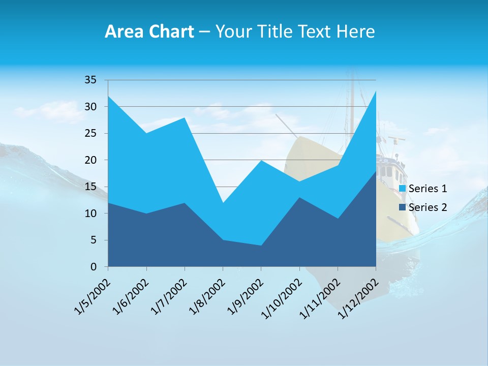 Sail Marine Floating PowerPoint Template