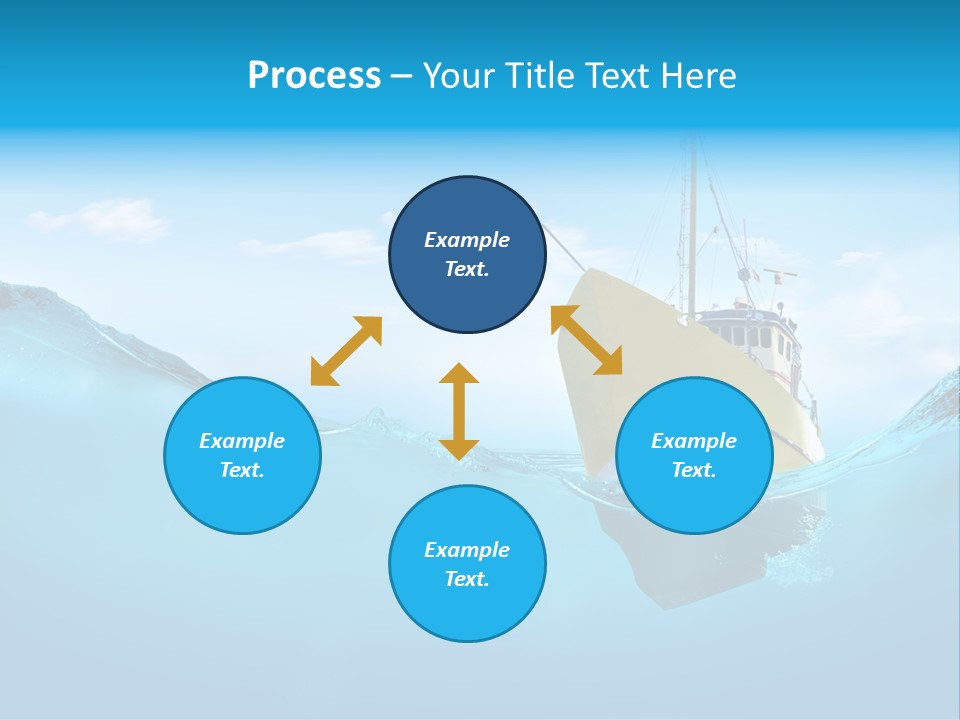 Sail Marine Floating PowerPoint Template