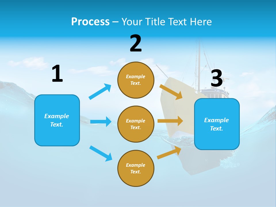 Sail Marine Floating PowerPoint Template