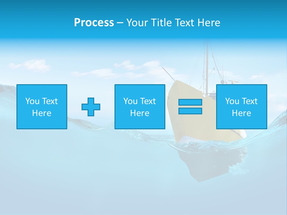 Sail Marine Floating PowerPoint Template